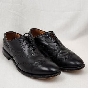 Allen Edmonds Black Birmingham Oxford Leather Dress Shoes
